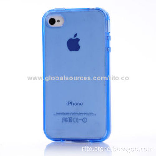 Transparent TPU Case for iPhone 4/4S